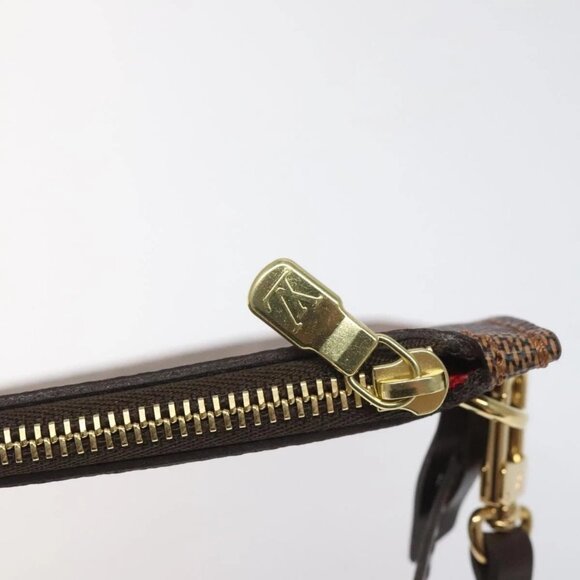 LOUIS VUITTON Damier Ebene Neverfull MM Pouch Accessory Pouch LV - Picture 9 of 16